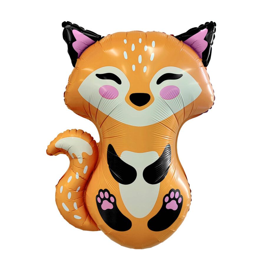 Balon din folie Vulpe 66/80 cm