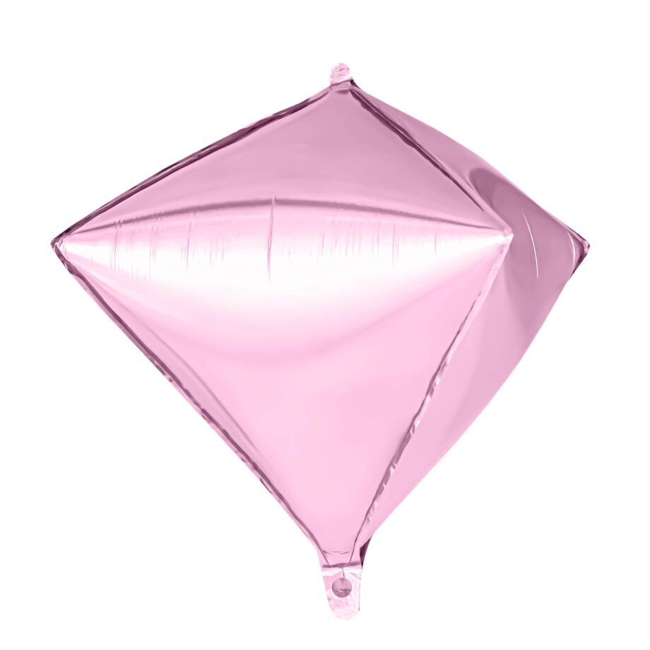Balon din folie 3D Diamant 26' flamingo