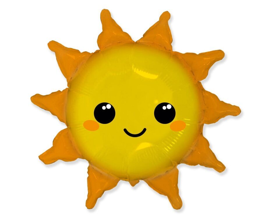 Balon din folie Soare 73 х 78 cm (29 х 31")